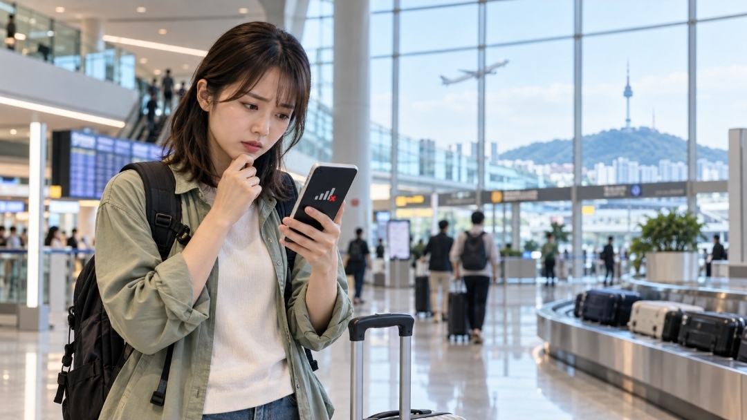 韓国でeSIMがつながらないときの対処法｜iPhone・Android別に解説