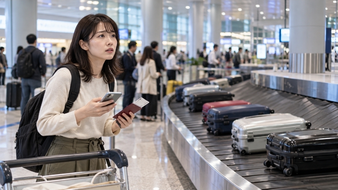 仁川空港で荷物が出てこないときの対処法|申告先と必要なもの